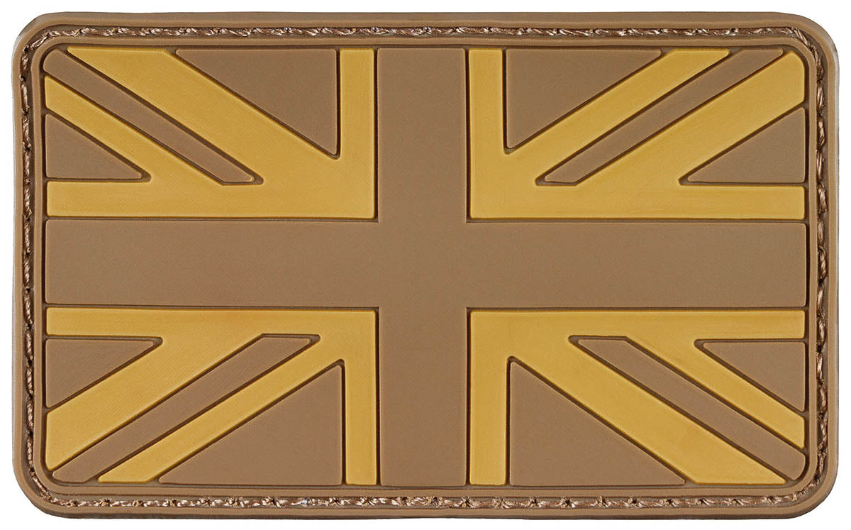 Klettabzeichen,Grossbritannien, desert, 3D, ca. 8 x 5 cm