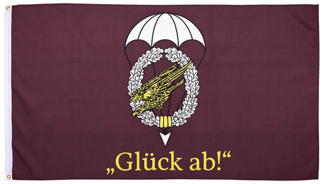 Fahne, Fallschirmjäger, Polyester, 90 x 150 cm