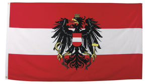 Fahne, Österreich, Polyester, 90 x 150 cm