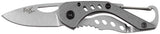 Klappmesser, "Piccolo", Einhand, gelochter Metallgriff