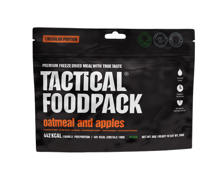 Tactical Foodpack - Oatmeal and Apples (Haferbrei mit Äpfel)