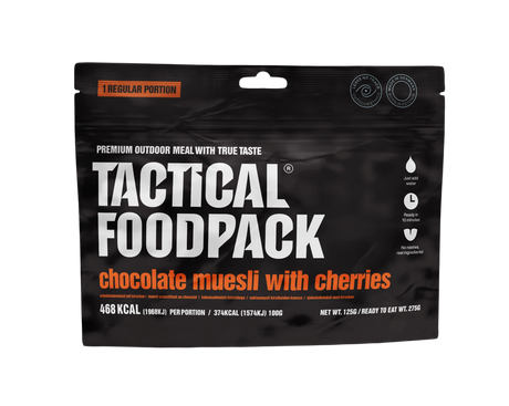 Tactical Foodpack - Chocolate Muesli with Cherries (Schokoladenmüsli mit Kirschen)