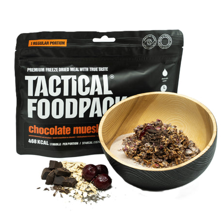 Chocolate Muesli with Cherries (Schokoladenmüsli mit Kirschen)