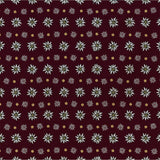 Bandana, bordeaux Edelweiss, Gr. 55 x 55 cm, Baumwolle