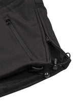 Softshell Jacke, "Protect", schwarz