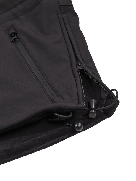 Softshell Jacke, "Protect", schwarz