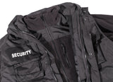 Jacke, "Security", schwarz, wasserdicht, antistatisch