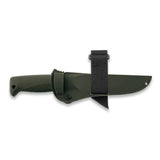 M07 N690 Ranger Puukko grün, unbeschichtet, Kompositscheide (grün)