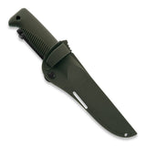 M07 N690 Ranger Puukko grün, unbeschichtet, Kompositscheide (grün)