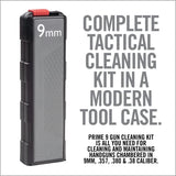 Real Avid - Prime 9 Handgun Cleaning Kit 9mm/357/38 (Reinigungsset)