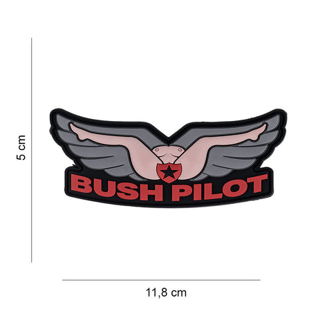 Klettabzeichen Buschpilot - color
