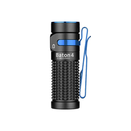 Olight - Baton 4 Premium Edition Taschenlampe mit Ladecase (schwarz)