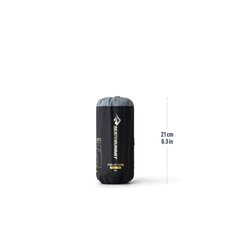 Sea to Summit - Isomatte Ether Light XR Pro Small schwarz (R-Wert: 7.4)