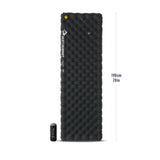 Sea to Summit - Isomatte Ether Light XR Pro Large Rectangular schwarz (R-Wert: 7.4)