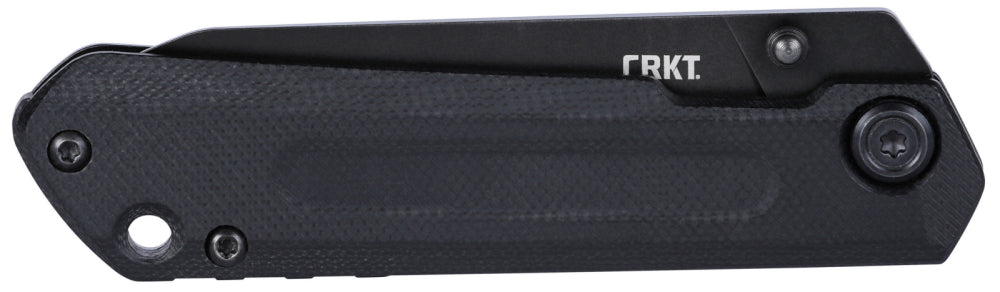 CRKT - Straight Klappmesser schwarz