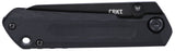 CRKT - Straight Klappmesser schwarz