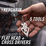 Gerber - Broadhead Schlüsselanhänger-Tool (schwarz)