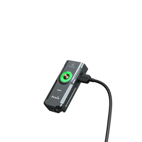 Fenix - E06R Schlüsselanhänger-Taschenlampe mit UV & Laser, grau (700 Lumen)