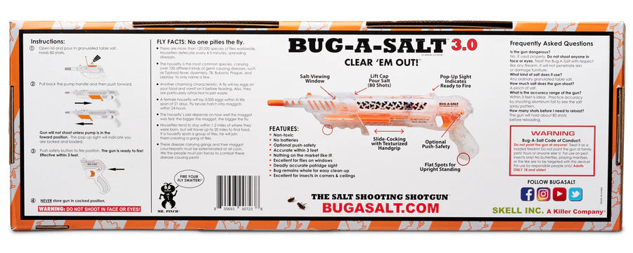 Bug-A-Salt - Clear Em' Out 3.0 (Anti-Fliegen-Salzgewehr)