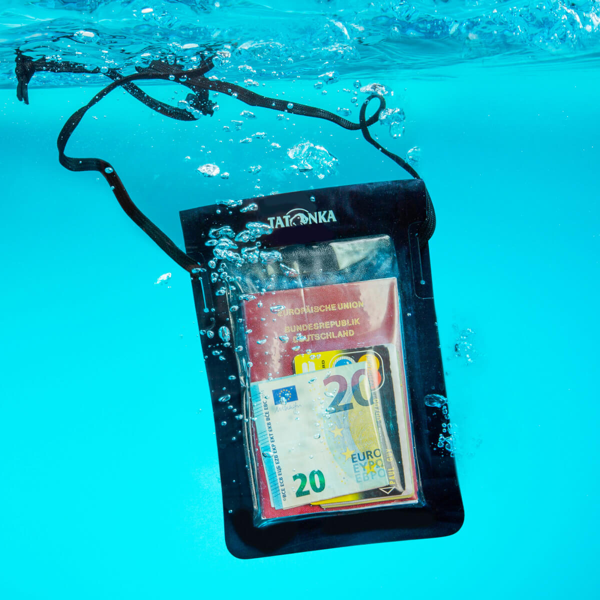 Tatonka - Wasserdichte Handyhülle WP Neck Pouch (lime)