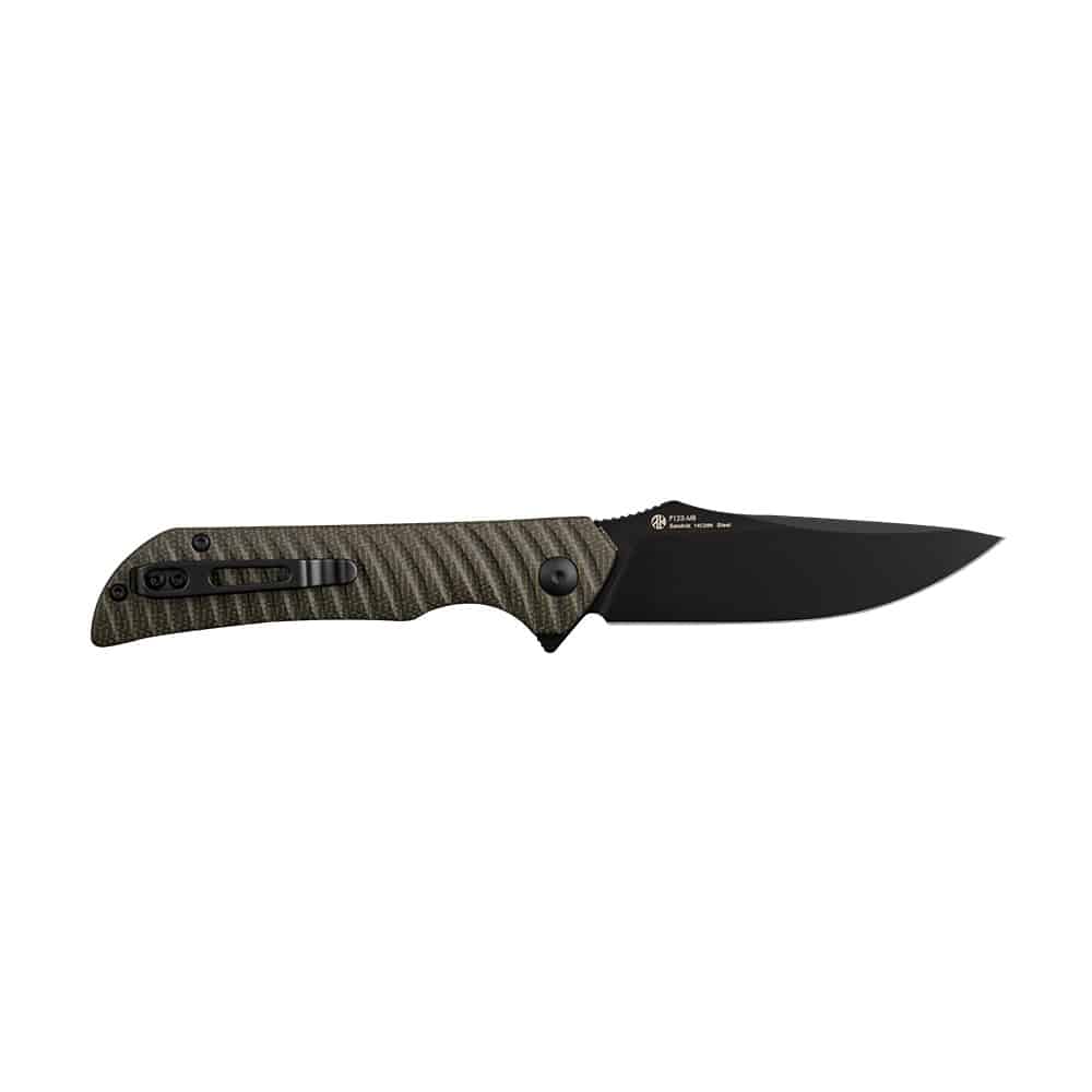 P123-MB Klappmesser (schwarz)