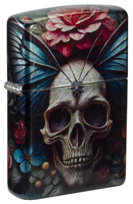 Zippo Feuerzeug - Floral Skull