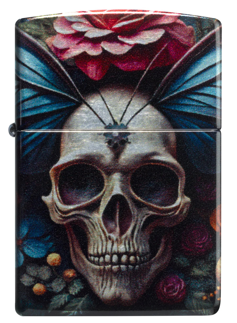 Zippo Feuerzeug - Floral Skull