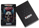 Zippo Feuerzeug - Floral Skull