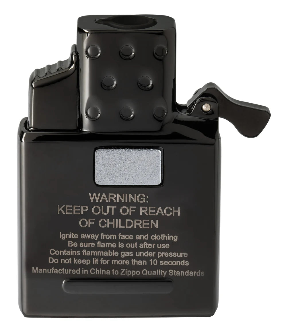 Zippo Feuerzeugeinsatz - Butangas Single Flame (schwarz)