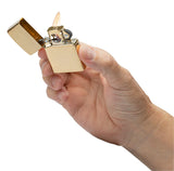 Zippo Feuerzeugeinsatz - Pipe Insert (vergoldet)