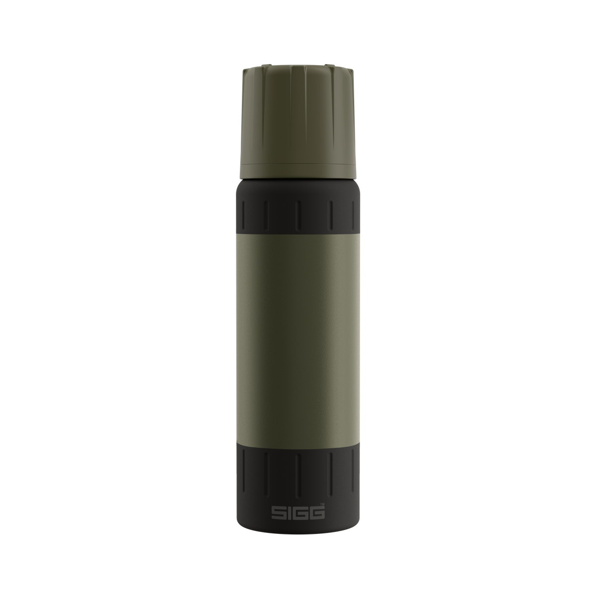 SIGG - Thermo Trinkflasche Alpine Star Roasted Green 0.75 L
