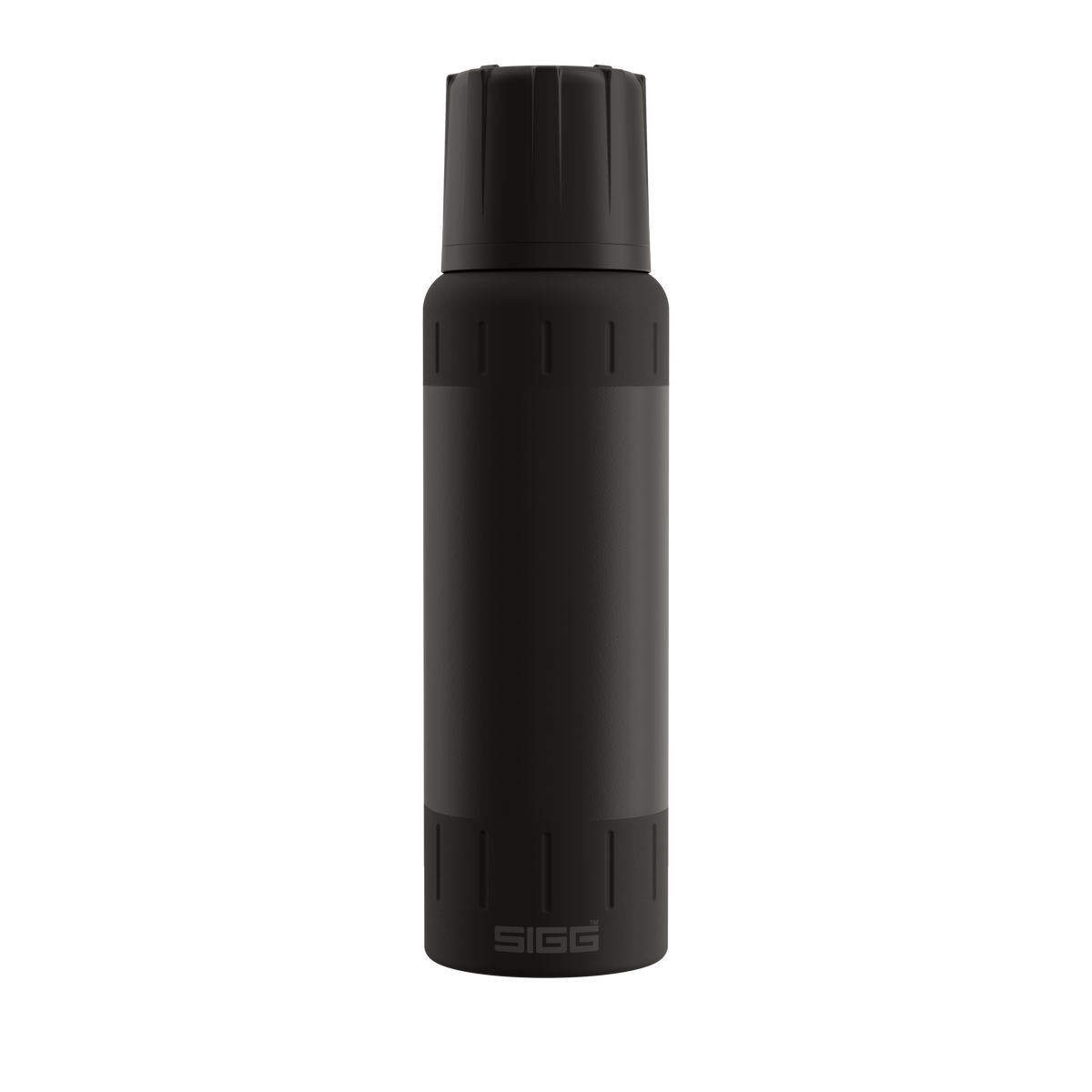SIGG - Thermo Trinkflasche Alpine Star Black 1.0 L