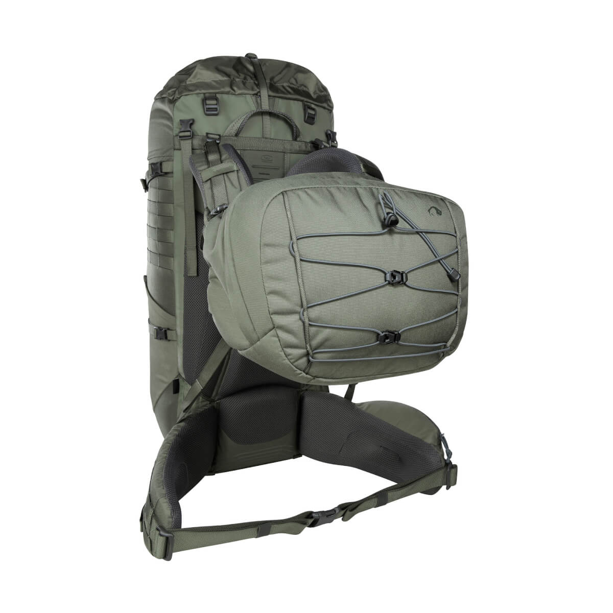 Yukon 70+10 Bushcraft Trekkingrucksack (stone-grey-olive)