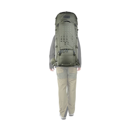 Yukon 70+10 Bushcraft Trekkingrucksack (stone-grey-olive)