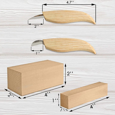 BeaverCraft - Holzschnitzmesser-Set