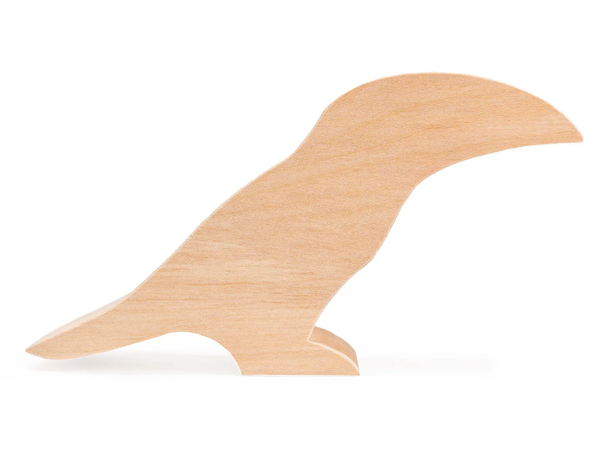 BeaverCraft - Schnitzrohling Tukan-Vogel