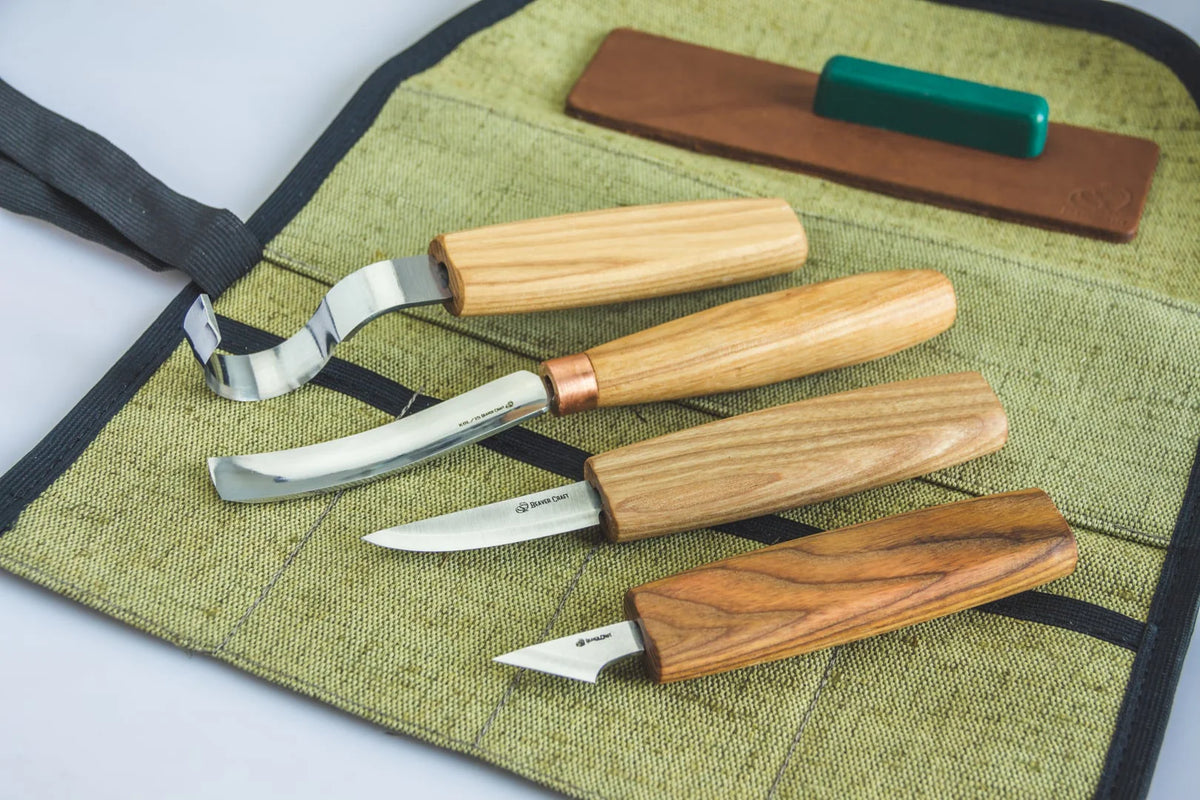 BeaverCraft - S49 Holzschnitzwerkzeug-Set für Löffel