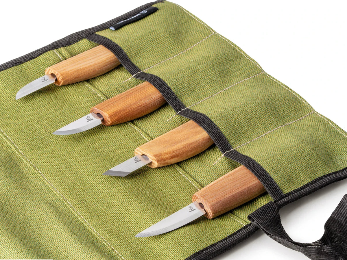 BeaverCraft - S07 Schnitzmesser Grundset (4-teilig)
