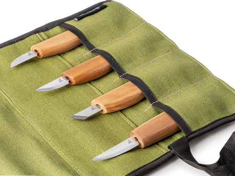 BeaverCraft - S07 Schnitzmesser Grundset (4-teilig)