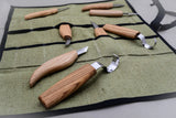 BeaverCraft - S08 Holzschnitz-Set mit 8 Messern