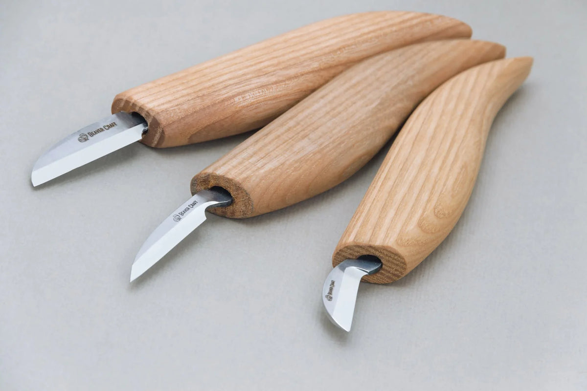 BeaverCraft - S06 Kerb- und Detailschnitz-Set