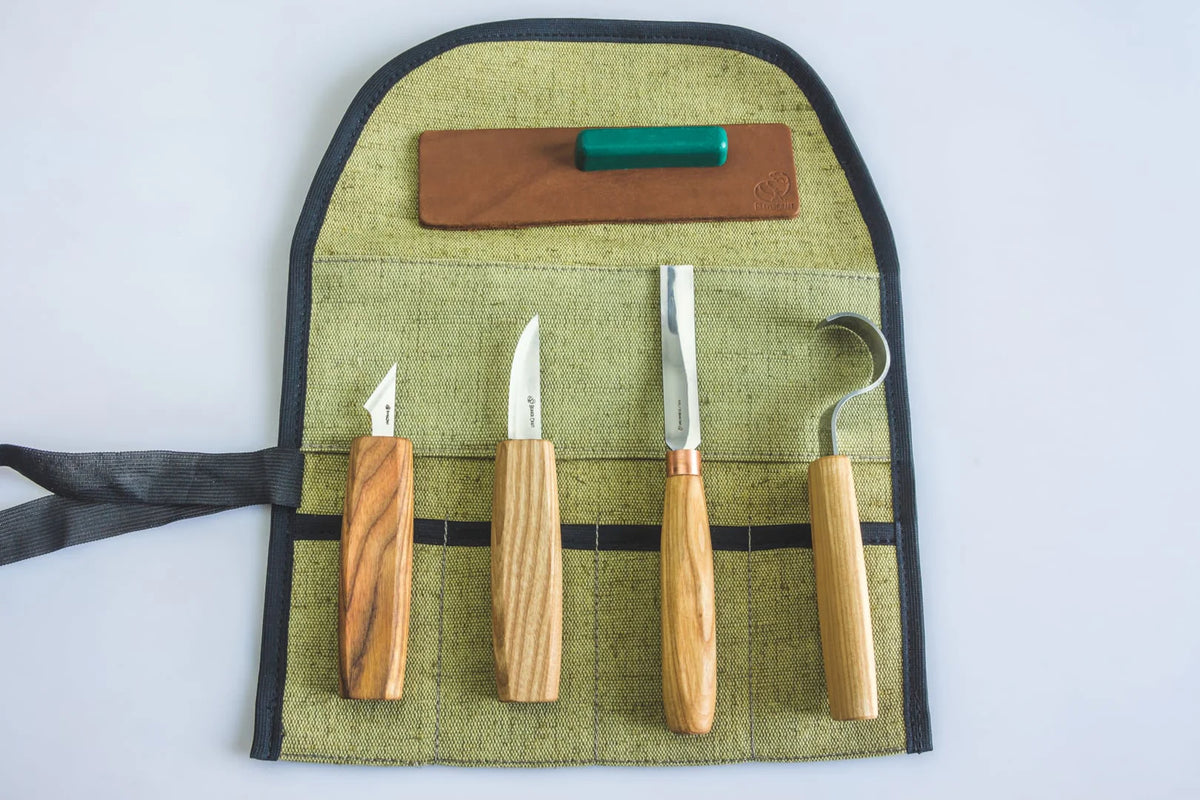 BeaverCraft - S49 Holzschnitzwerkzeug-Set für Löffel