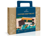 BeaverCraft - Lederhandwerk-Set „Wallet“ (Forest Brown)