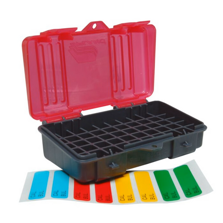 Patronenbox .9mm, .380 ACP (pink)