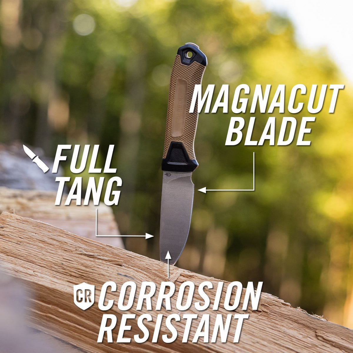 Strongarm Camp Magnacut taktisches Messer, coyote