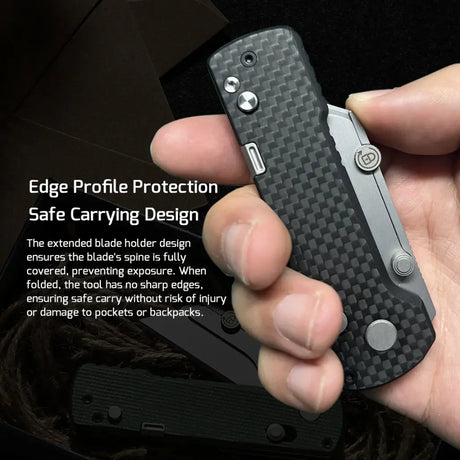 Olight - U1 Pro Utility Multitool Klappmesser Carbon