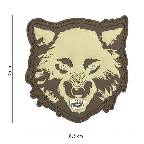 Klettabzeichen Wolf - coyote