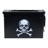 Munitionskiste Kal. 30mm - Skull and Bones (schwarz)