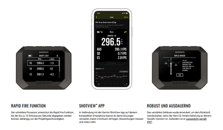 Garmin - Xero® C2 Chronograph