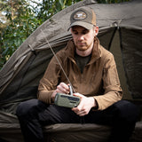 Draußen, Zelt, Campen, Mann, Person